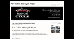 Desktop Screenshot of fortcollinsmotorcyclerepair.com